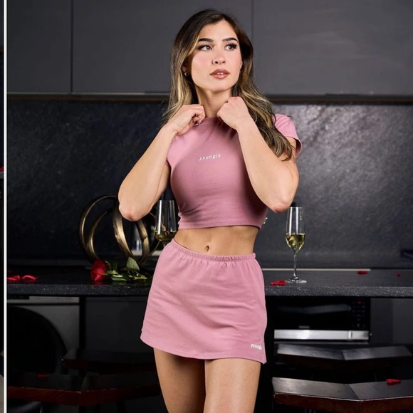 YoungLA Pink Women's Skirt - Picture 1 of 6